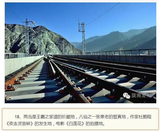 蘭渝鐵路最早由孫中山先生提出？在隴南，你不知道的事兒還有……