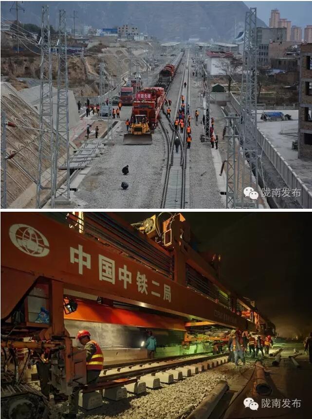 蘭渝鐵路最新進展！除胡麻嶺隧道外已全線鋪通