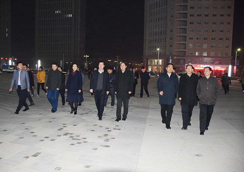 省委副書記歐陽堅(jiān)一行視察隴南站階州廣場(chǎng)