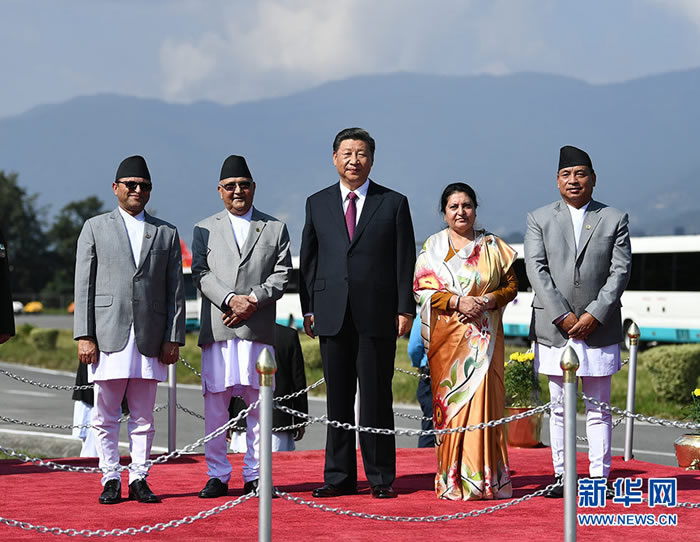 習(xí)近平結(jié)束同印度總理第二次非正式會(huì)晤和對(duì)尼泊爾國(guó)事 訪問回到北京